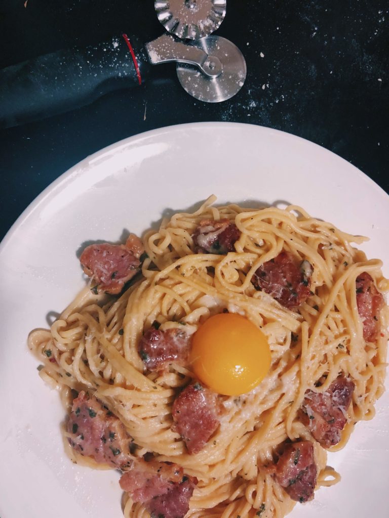 Spaghetti Carbonara - Spaghetti Sophie